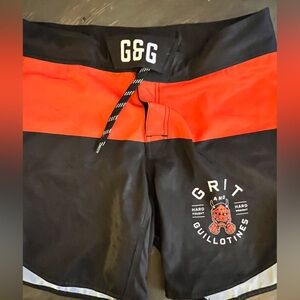 Men’s size XL Grit and Guillotines BJJ nogi grappling shorts